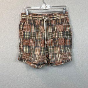 Urban Outfitters Plaid Patchwork Shorts